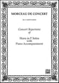 Morceau de Concert F Horn Solo cover